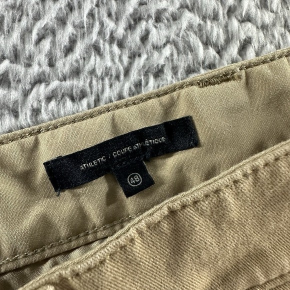 Dockers Ultimate Chino Pants Mens 48x30 Khaki Tan Athletic Fit Smart Series - Picture 7 of 10